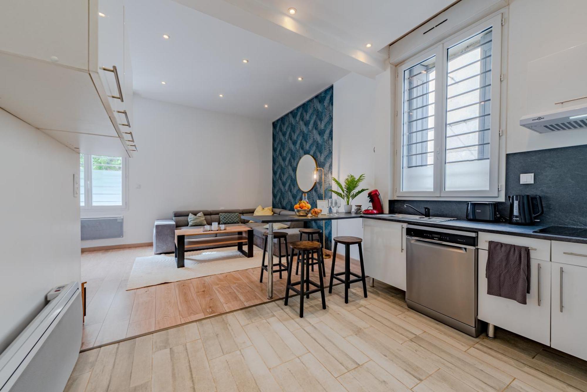 Chic Family - Neuf & Moderne - Parking Wifi Centre Ville Gare Tgv - Confort Ideal Famille - Offre Speciale 佩皮尼昂 外观 照片