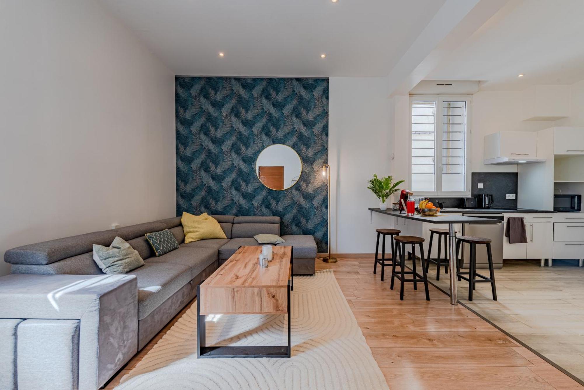 Chic Family - Neuf & Moderne - Parking Wifi Centre Ville Gare Tgv - Confort Ideal Famille - Offre Speciale 佩皮尼昂 外观 照片
