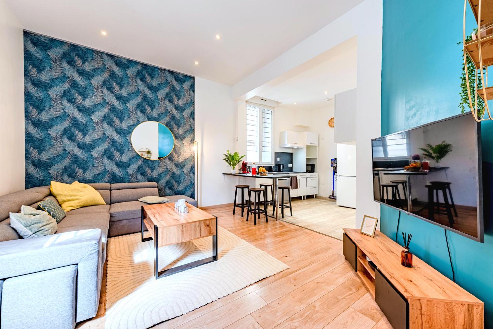 Chic Family - Neuf & Moderne - Parking Wifi Centre Ville Gare Tgv - Confort Ideal Famille - Offre Speciale 佩皮尼昂 外观 照片